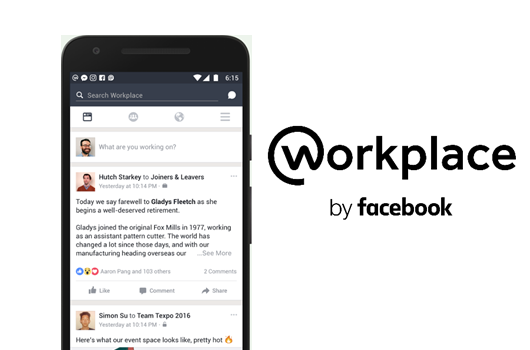 Workplace by Facebook als Mitarbeiter-App