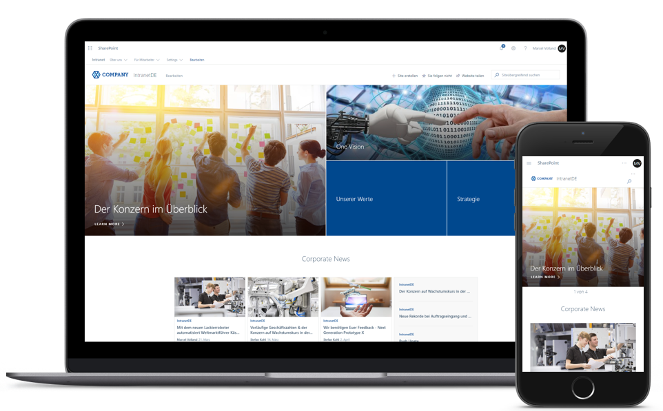 SharePoint Standard Intranet