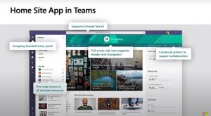 Home Site App in Teams