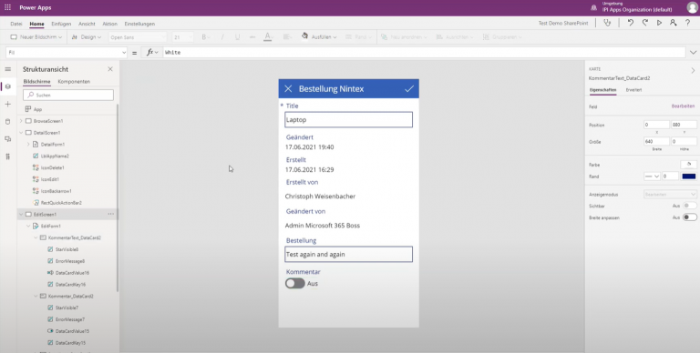 PowerApps_Kommentarfunktion_bearbeitet