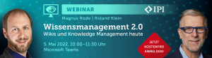 Webinar Wissensmanagement 2.0