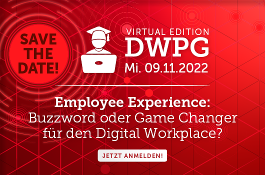 Die Employee Experience im Fokus der DWPG am 9. November