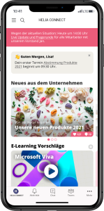 Helia deutsch mobile Screen