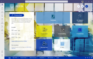 Festa Teams Dashboard IT-Service-Desk