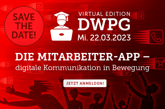 Ein Tag rund um Mitarbeiter-Apps: Unsere DWPG am 22. März