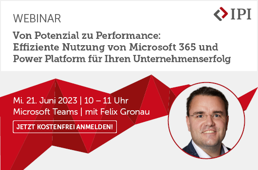 Webinar: Effiziente Nutzung von M365 und Power Platform