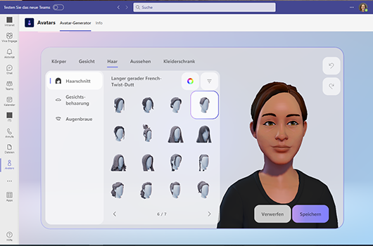 Kamera aus – Avatar an! Neue Funktion in Microsoft Teams