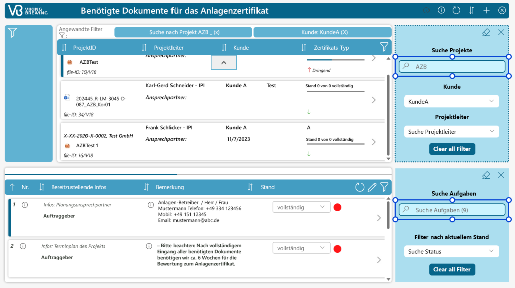 Zertifikate-Management: Zentrale Datenbank und Tracking für Zertifikate