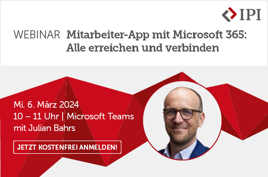 Mitarbeiter-App mit Microsoft 365-Beitrag2