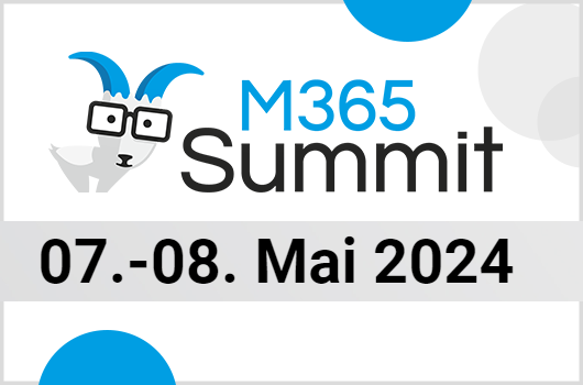 M365 Summit am 7. und 8. Mai – Wir sind dabei!