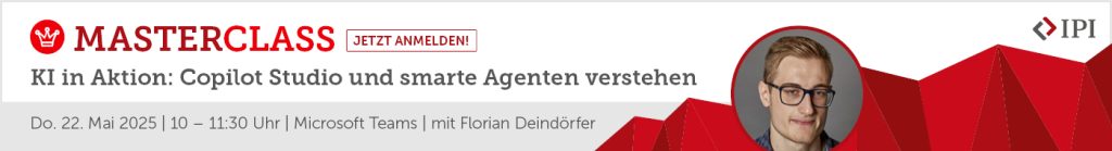 Masterclass: KI in Aktion - Copilot Studio und smarte Agenten verstehen