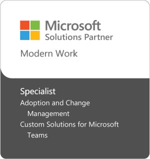 MS Solution Partner Modern Work Specialist Badge