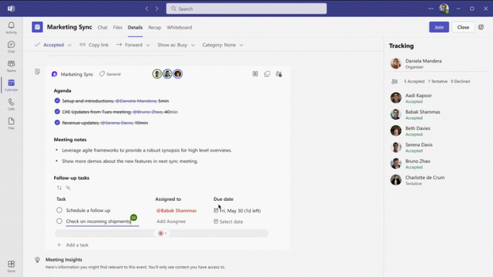 Kollaborative Notizen in Microsoft Teams