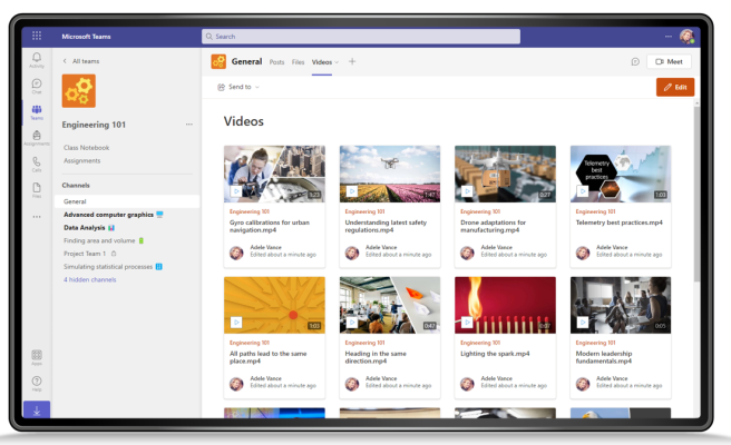 Stream on SharePoint Videoportal Microsoft Teams